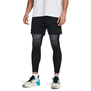 【UNDER ARMOUR】UA 男 巨石強森 Project Rock PayOff Mesh 運動短褲_1383192-001(黑色)