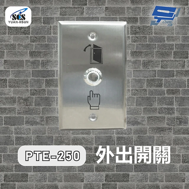 CHANG YUN 昌運 SCS PTE-250 開門按鈕 外出開關 接觸式按鈕