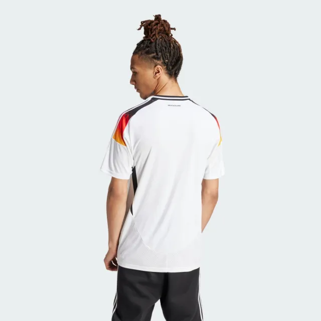 【adidas 愛迪達】德國隊 主場足球上衣(IP8139 男款 運動上衣 足球球衣 吸濕排汗 白)