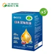 【YM BIOMED 陽明生醫】陽明生醫深海魚油軟膠囊x5盒(60顆/瓶 DHA+EPA魚油)