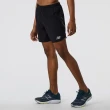 【NEW BALANCE】男款 黑色 慢跑 運動 透氣 反光 短褲 AMS21270BK