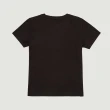 【Hang Ten】女裝-速乾棉吸濕快乾抗菌除臭加州熊印花短袖T恤(黑)