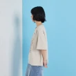 【gozo】gozo圈字遊戲開衩袖寬版T恤(兩色)