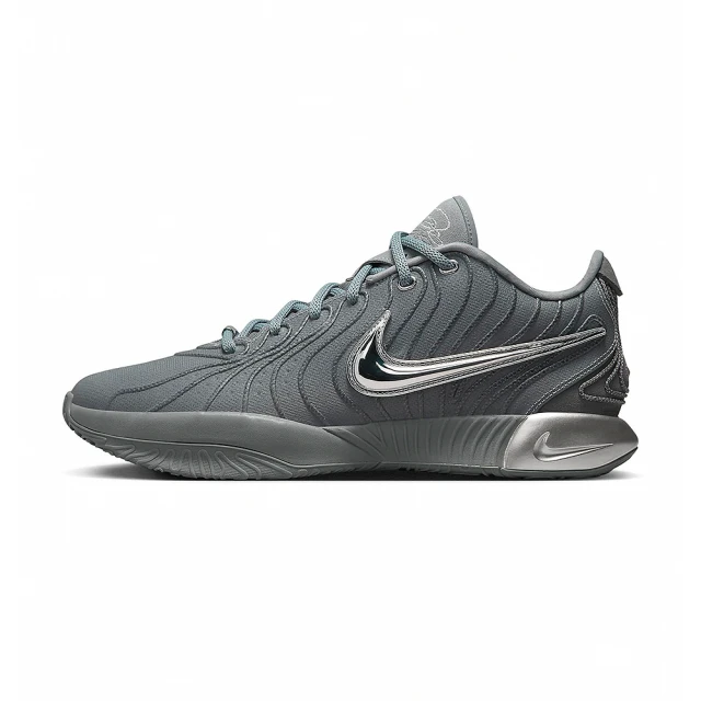 【NIKE 耐吉】Lebron XXI EP Cool Grey 男鞋 酷灰色 LBJ21 實戰 訓練 籃球鞋 HF5352-001