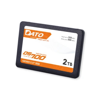 【DATO 達多】DS700 2TB 2.5吋 SATAIII SSD 固態硬碟(讀：550MB/s 寫：500MB/s)