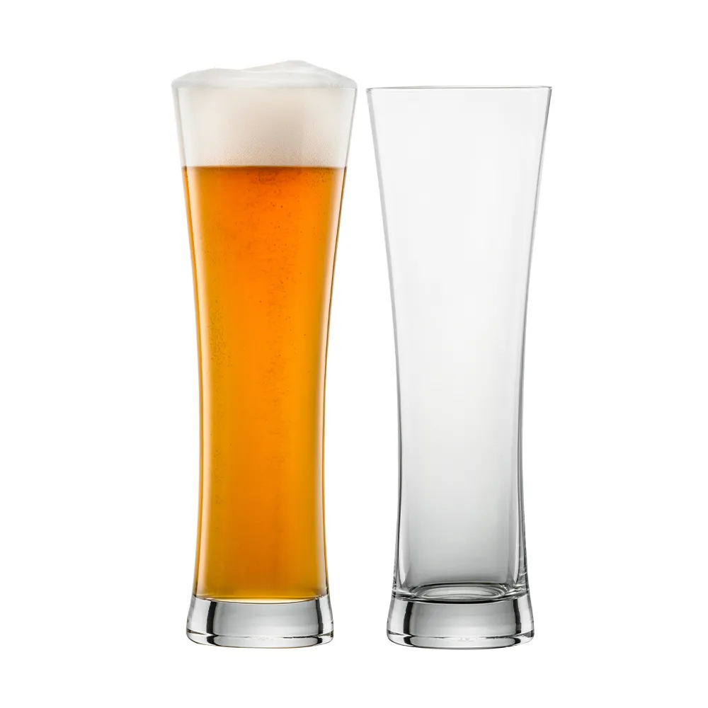 【ZWIESEL GLAS】ZWIESEL GLAS Beer Basic 啤酒杯711ml 2入禮盒組(啤酒杯/調酒杯/白啤酒杯)