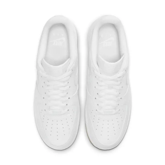 【NIKE 耐吉】休閒鞋 男鞋 運動鞋 AF1 AIR FORCE 1 07 白 DJ2739-100