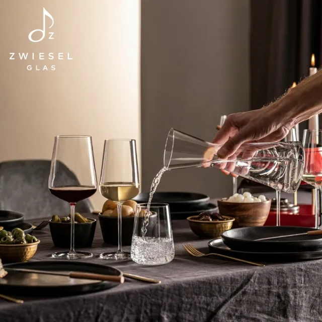 【ZWIESEL GLAS】ZWIESEL GLAS Vervino 類手工波爾多紅酒杯742ml 二入組(紅酒杯/白酒杯/品酒杯)