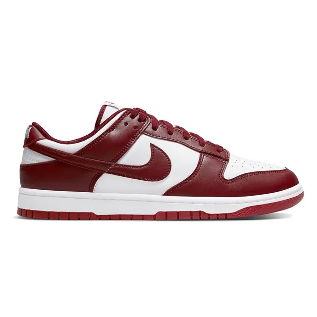 【NIKE 耐吉】Nike Dunk Low Team Red 酒紅 DD1391-601(男鞋 休閒鞋)