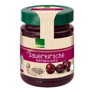 即期品【德國EDEKA】酸櫻桃果醬330G