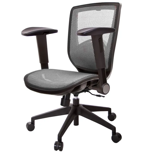 【GXG 吉加吉】短背全網 電腦椅/摺疊滑面扶手(TW-81X6 E1J)