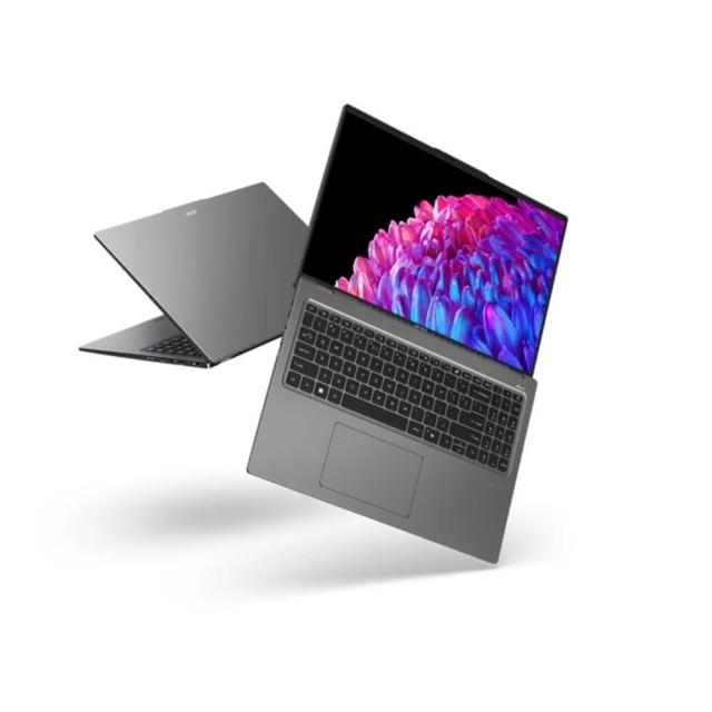 【Acer 宏碁】特仕版 16吋輕薄效能AI筆電(Swift Go/SFG16-72-74VY/Ultra 7-155H/16G/512G+1TB SDD/Win11)
