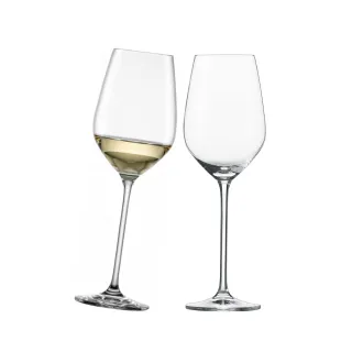 【ZWIESEL GLAS】ZWIESEL GLAS Fortissimo 白酒杯420ml 2入禮盒組(白酒杯/品酒杯/高腳杯/紅白酒杯)