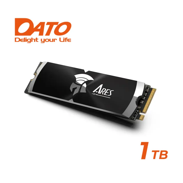 【DATO 達多】DARK SWORD 1TB M.2 2280 PCIe Gen4x4 SSD 固態硬碟(讀：7400MB/s 寫：6800MB/s)