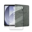 【VXTRA】三星 Galaxy Tab A9 8.7吋 北歐鹿紋風格平板皮套+9H鋼化玻璃貼 X110 X115(合購價)