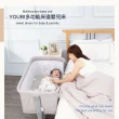 【Youbi】多功能成長型床邊嬰兒床 遊戲床(附贈寶寶護脊床墊 可折疊攜帶 嬰兒床)