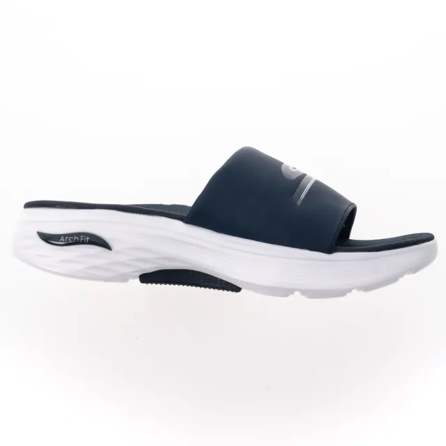 【SKECHERS】男鞋 健走系列涼拖鞋 MAX CUSHIONING ARCH FIT PRIME(229144NVW)