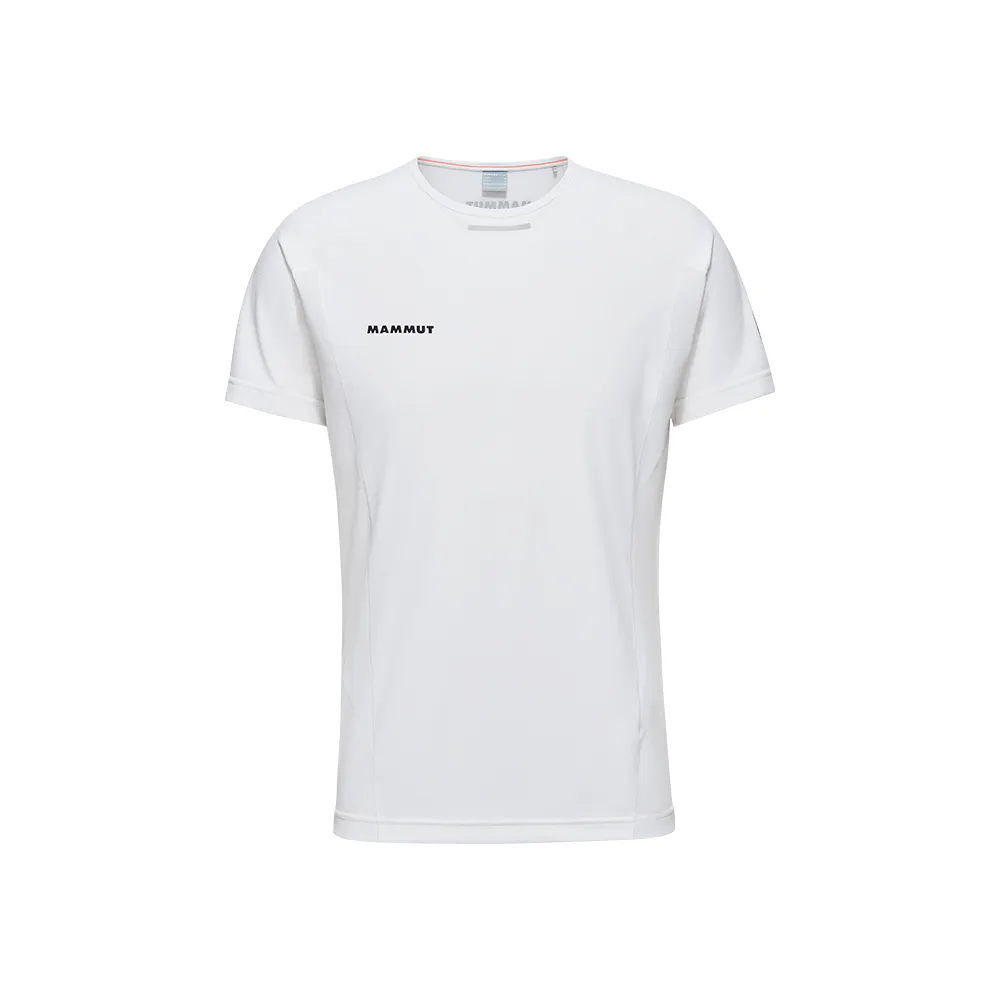 【Mammut 長毛象】Aenergy FL T-Shirt AF Men 抗菌短袖排汗衣 白色 男款 #1017-04980