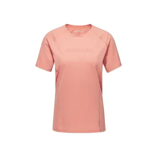 【Mammut 長毛象】Selun FL Logo T-Shirt W 機能LOGO短袖T恤 石英粉 女款 #1017-05060