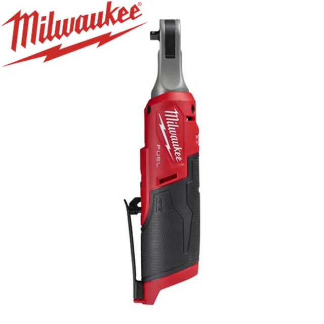 【Milwaukee 美沃奇】12V鋰電無碳刷高速2分棘輪扳手空機(M12FHIR14-0)