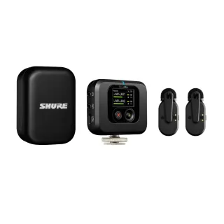 【SHURE】MoveMic Two Receiver KIT 一對二無線領夾式麥克風套組(鍵寧公司貨)