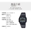 【CASIO 卡西歐】B640WBG B640WGG 金屬磨砂 簡約輕薄 閃耀 防水 電子手錶 腕錶(自動日曆)