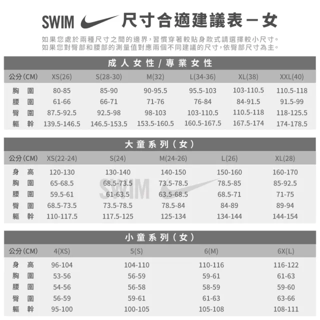 【NIKE 耐吉】SWIM 女泳裝 連身泳裝 泳裙 藍 NESS9201-440(女泳裙)