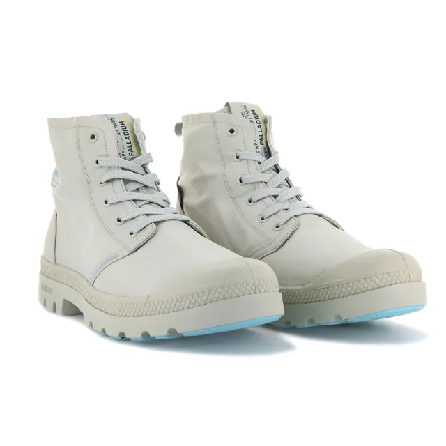 【Palladium】PAMPA LITE+ RCYCL WP+再生纖維輕量防水靴/休閒鞋-男鞋/女鞋-米(76656-217)