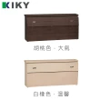 【KIKY】麗莎5尺床頭箱-不含床底.床墊(兩色可選)