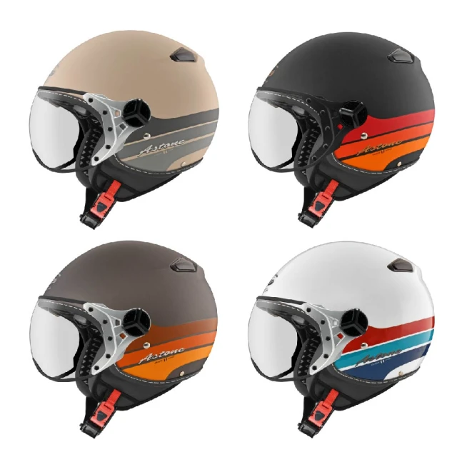 Chief Helmet 500-TX 金蔥橘 3/4罩 安