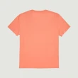 【Hang Ten】男裝-舒爽棉吸濕快乾胸前印花短袖T恤(粉橘)