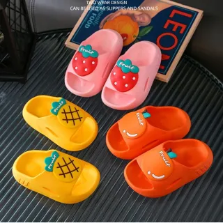【Baby 童衣】兒童水果造型防滑拖鞋 幼童卡通居家室內拖鞋 11726(共６色)
