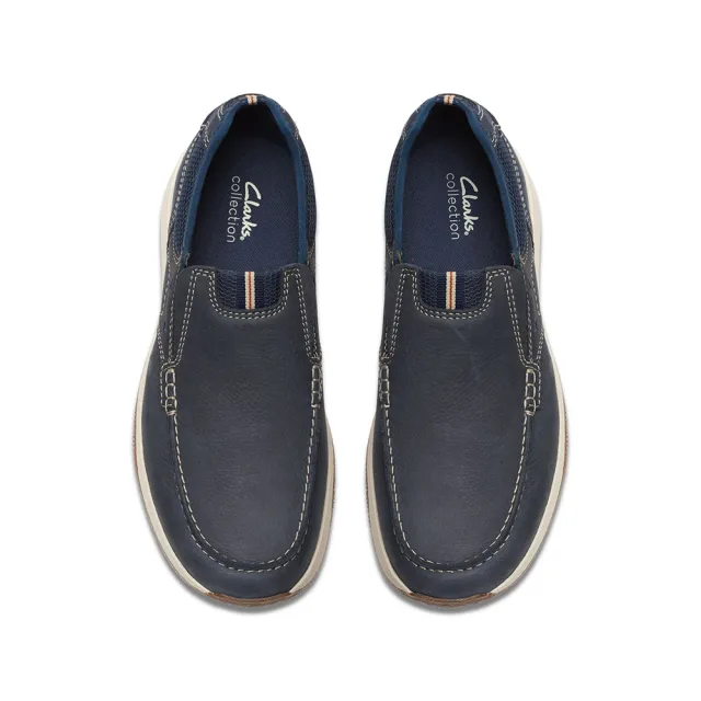 【Clarks】男鞋 Sailview Step  縫線工藝設計套入便鞋(CLM76976C)