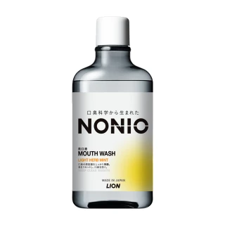 【LION 獅王】NONIO終結口氣漱口水 三款口味任選(600ml)