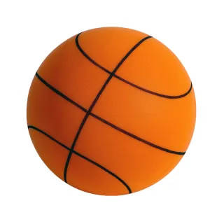 【S-SportPlus+】靜音球 7號直徑24cm靜音籃球 無聲籃球(室內籃球 軟式足球 發泡球 泡棉球 玩具球 海綿球)