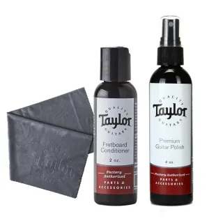 【Taylor】T001 亮光吉他清潔油組 亮光吉他清潔油+指板油+布(亮光吉他清潔油組)