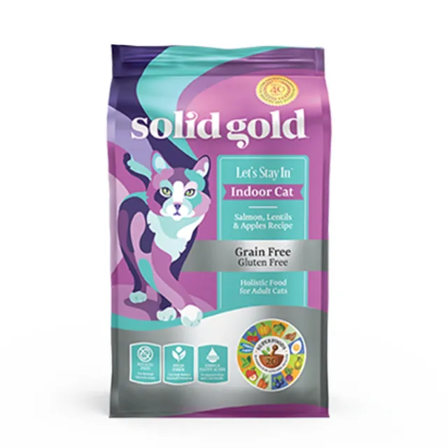 【Solid gold 素力高】超級貓糧 3lbs/1.36kg(貓飼料、貓乾糧)