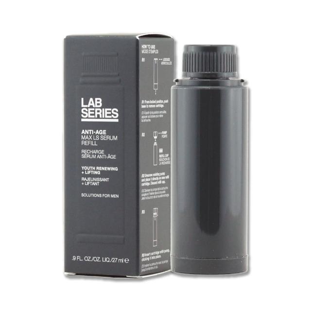 LAB雅男士 鈦金能量緊緻精華 LAB Series 雅男士 鈦金能量緊緻精華 27ml,專為成人肌膚設計,結合抗皺、保濕與拉提功效,以乳狀質地輕柔滲透,強化肌膚緊緻度與年輕感,適合臉部與眼部使用,提供長效滋養與修護。