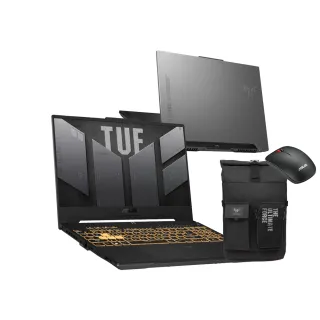 【ASUS】後背包/滑鼠組★15.6吋i7 RTX4070電競筆電(TUF Gaming FX507VI/i7-13620H/16G/512G SSD/W11)