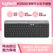 【Logitech 羅技】鍵鼠組 K580 超薄跨平台藍牙鍵盤+M650多工靜音無線滑鼠