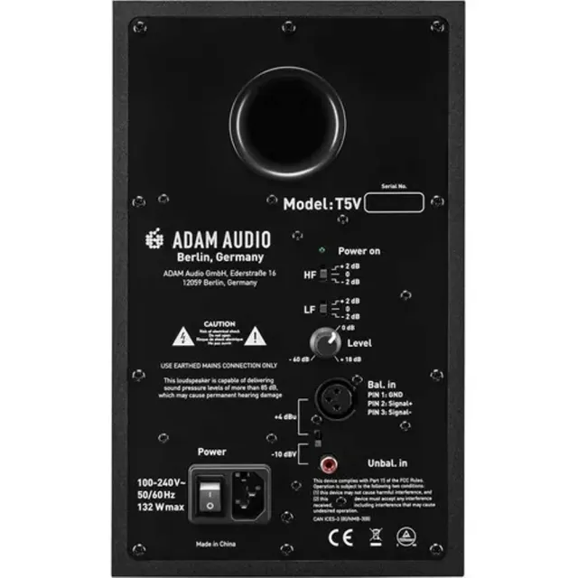 【Adam Audio】T5V(5吋 主動式監聽喇叭 一對)