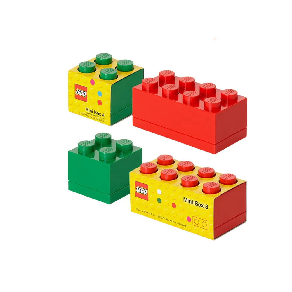 【Room Copenhagen】Room Copenhagen LEGO☆ Storage Brick 8 Mini 樂高桌上小型收納箱(樂高正式授權商品)