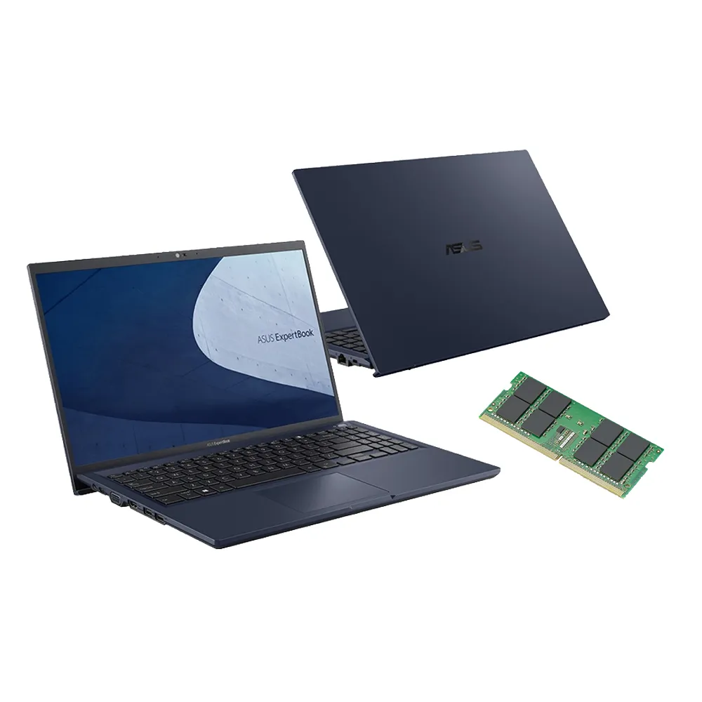 【ASUS】升級16G組★15.6吋i7商用筆電(B1508CBA/i7-1255U/8G/512GB SSD/W11 Pro)