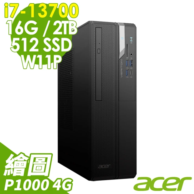 Acer 宏碁 i7 P1000十六核商用電腦(VX2715