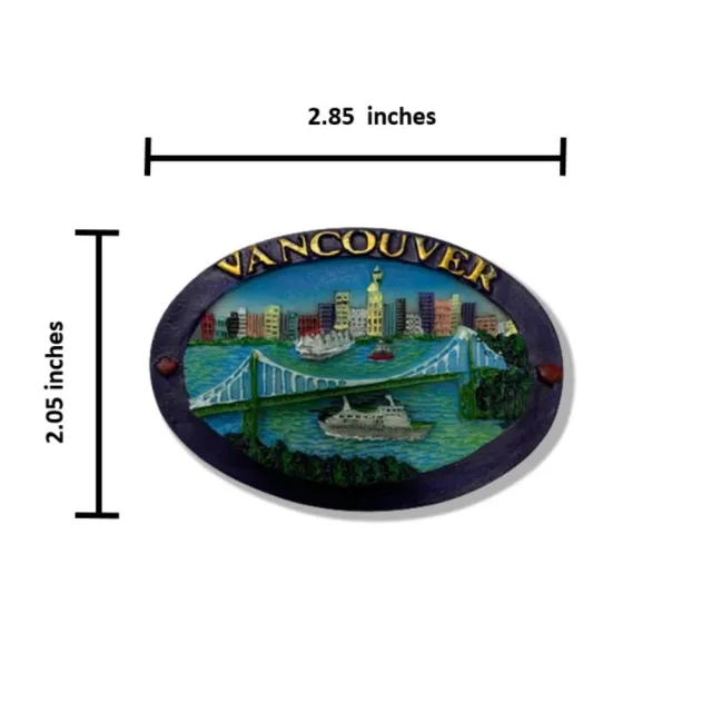 【A-ONE 匯旺】加拿大溫哥華 弗雷澤河Fraser River特色地標磁鐵+加拿大 聖若瑟聖堂補丁2件組(C83+259)
