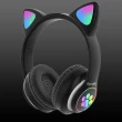 【Goodtek】BT389 頭戴式貓耳藍牙耳機(黑色.粉色.紫色.綠色)