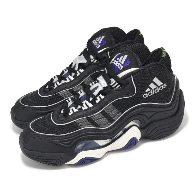 adidas 愛迪達adidas 愛迪達 籃球鞋 Crazy 98 男鞋 黑 白 Lakers Away 皮革 拼接 支撐 運動鞋 愛迪達(IG8341)