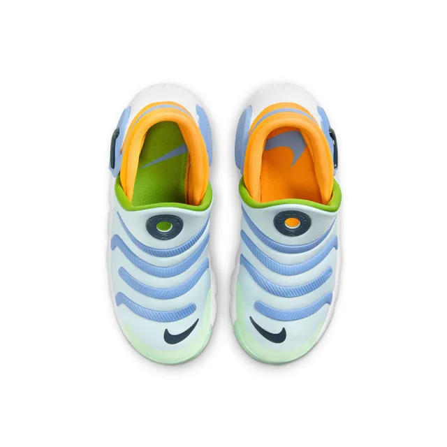 【NIKE 耐吉】運動鞋 童鞋 中童 兒童 套腳 DYNAMO 2 EASYON PS 藍黃 FD0553-401(2C4890)