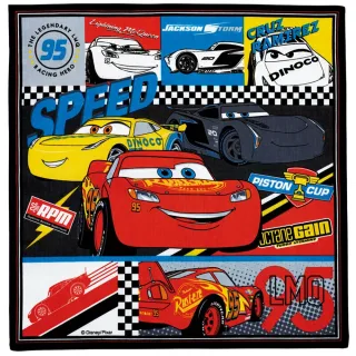 【COMBO!】日本製頂級迪士尼閃電麥坤100%純棉手帕30 x 30 cm(方巾擦手布/嬰兒紗布巾)