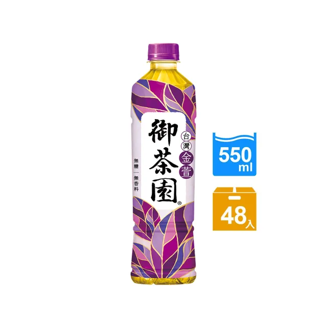 【御茶園】台灣金萱烏龍茶550mlx48入(新舊包裝隨機出貨)